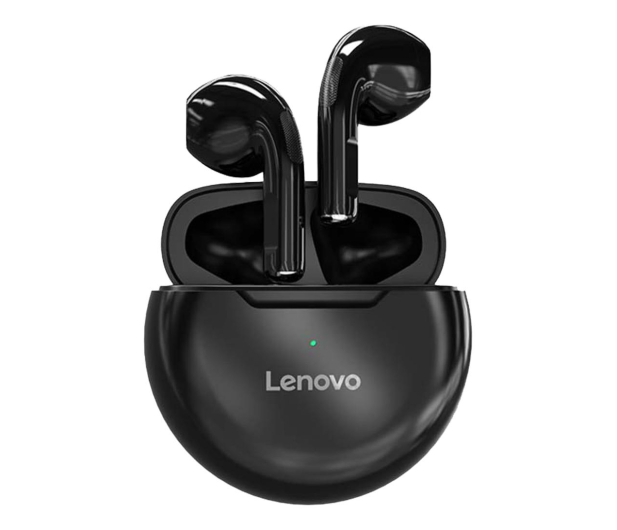 LENOVO sluchawki douszne TWS HT38 czarne HT38BLA - 1084661 - zdjęcie